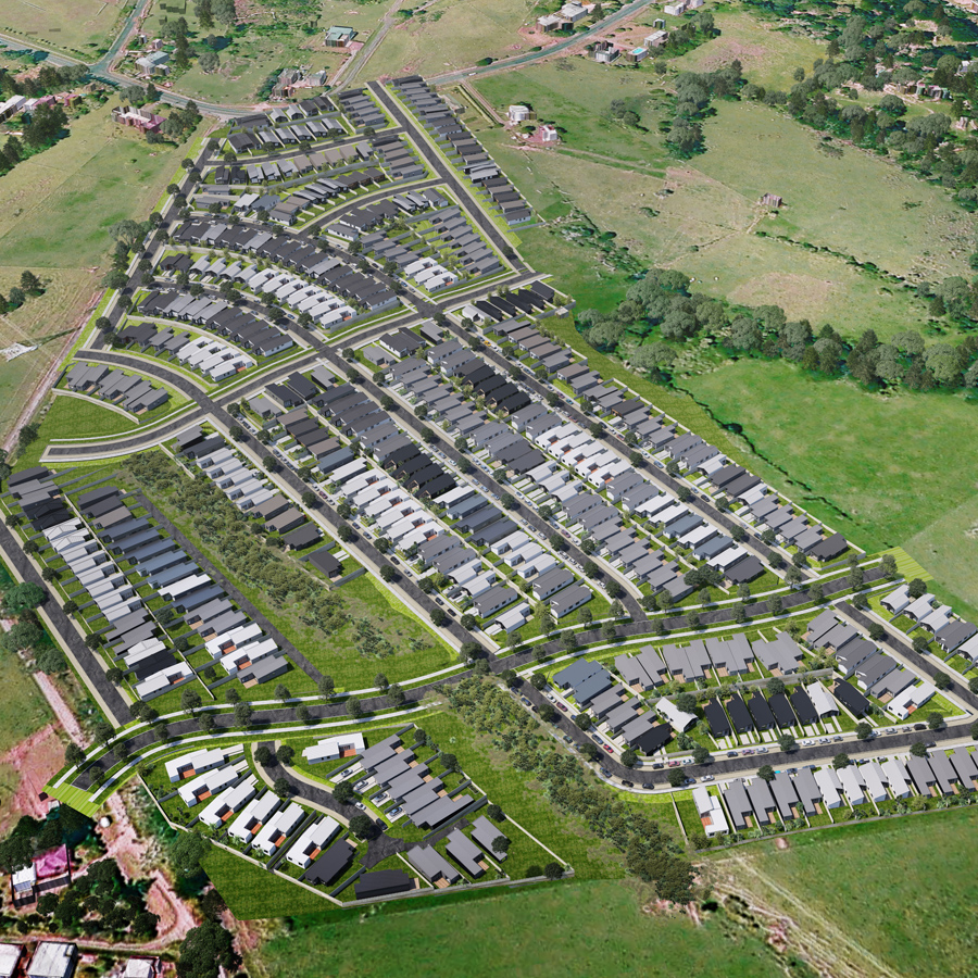 Map of North West Auckland showing Cardinal West development